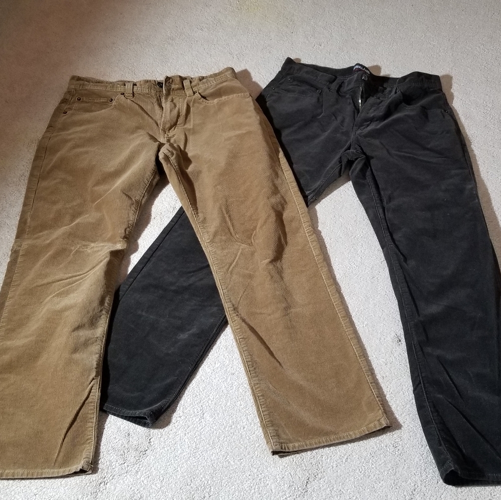 2 pairs of Kirkland Signature Corduroy Pants
